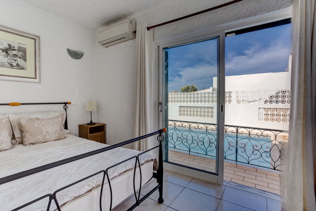 Beautiful pool views from the main bedroom!